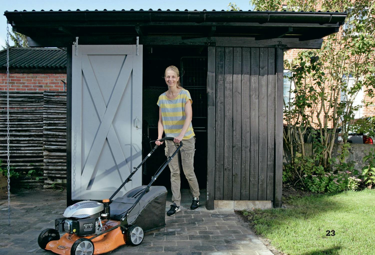 Perfekt uthus i hagen